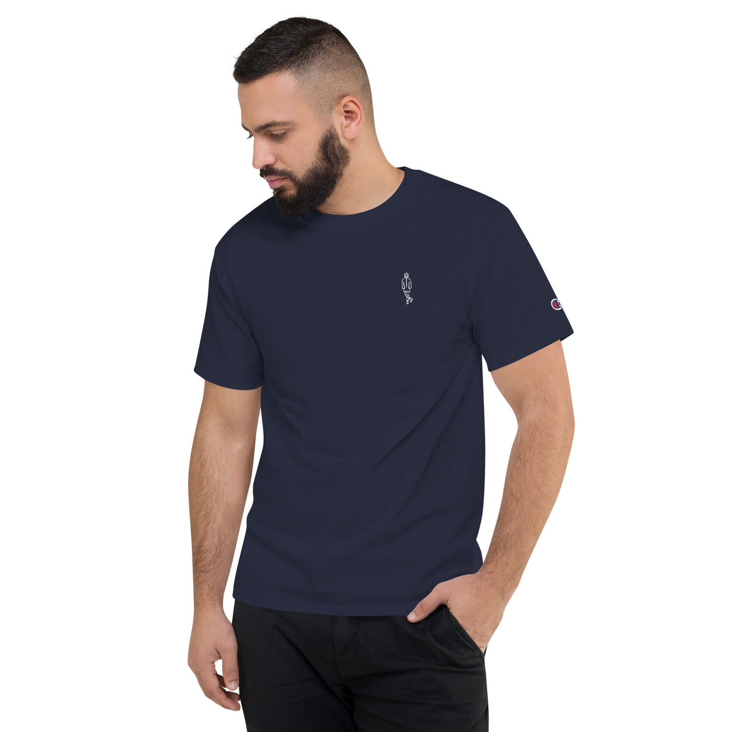 PM Logo Men's Champion T-Shirt